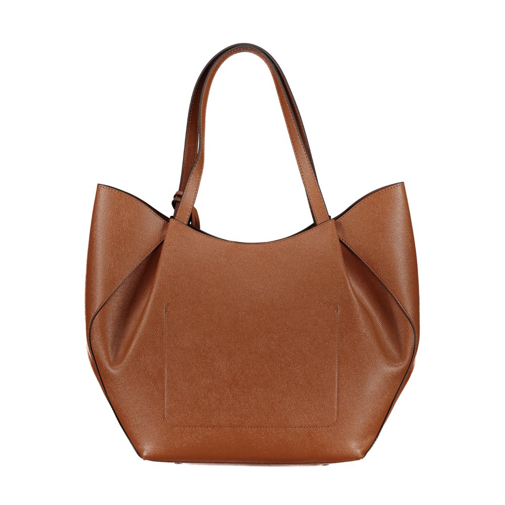 Guess Jeans Braune Polyethylen Damen Handtasche