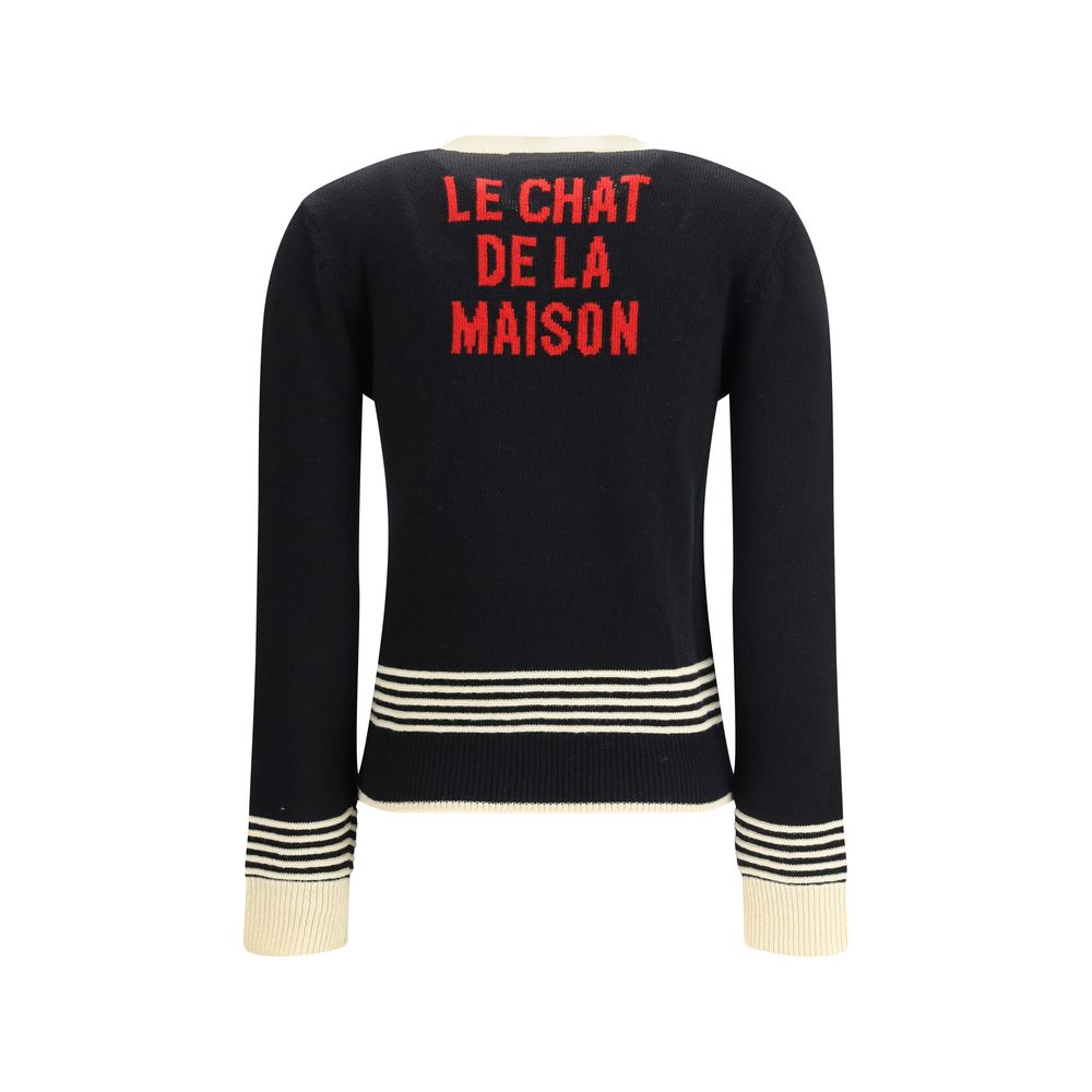 Valentino Le Chat De La Maison Pullover