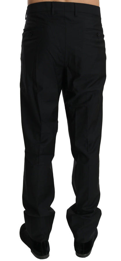 Dolce &amp; Gabbana Schwarze Anzughose für formelle Anlässe, Herren, Wollhose
