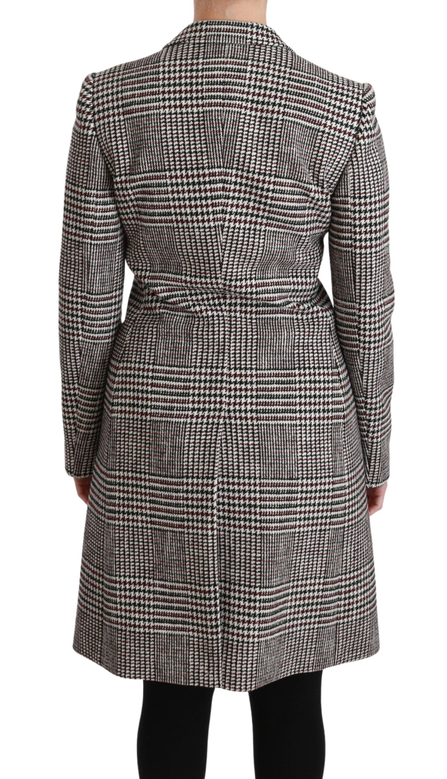 Dolce &amp; Gabbana Multicolor Trench Knee Long Jacket Coat