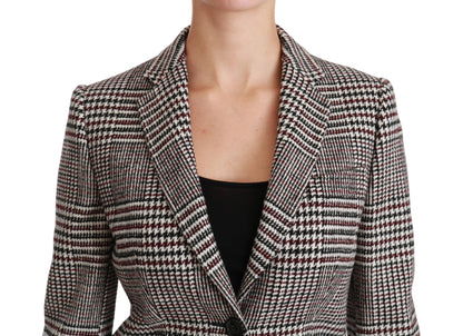 Dolce &amp; Gabbana Multicolor Trench Knee Long Jacket Coat