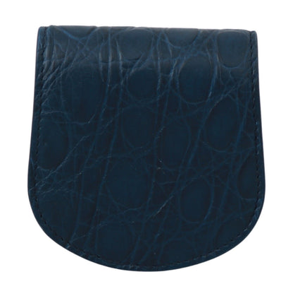 Dolce &amp; Gabbana – Kondometui aus blauem Leder