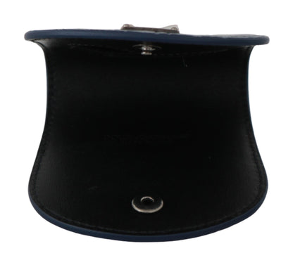 Dolce &amp; Gabbana – Kondometui aus blauem Leder