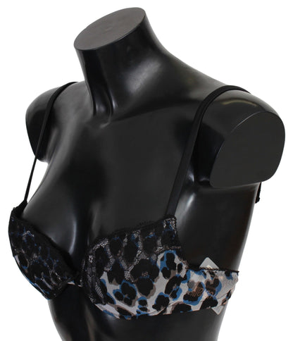 Roberto Cavalli schwarze Spitzen-Reggiseno-Nylon-BH-Unterwäsche