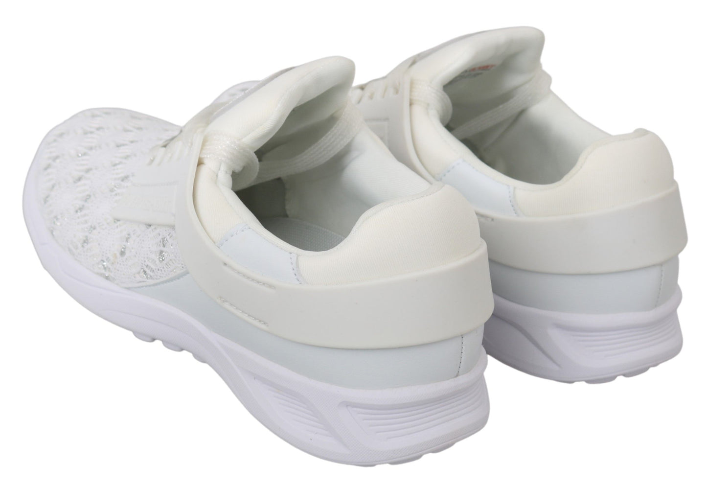 Philipp Plein Weiße Polyester Casual Sneakers Schuhe
