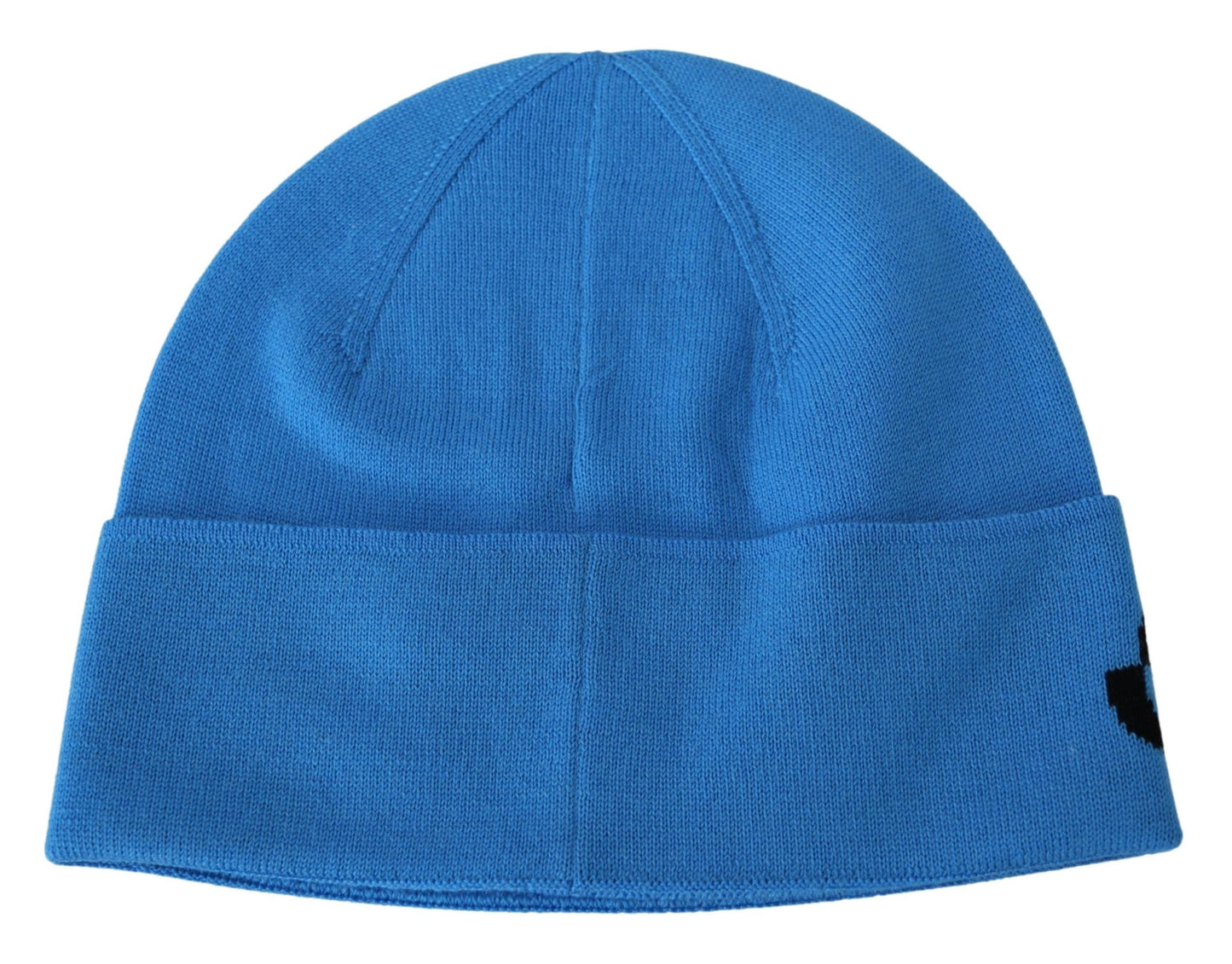Givenchy Blaue Wollmütze für den Winter, Unisex, warm