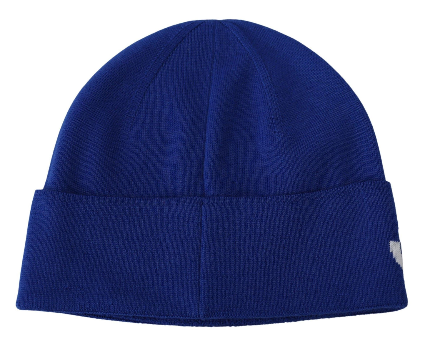 Givenchy Blaue Wollmütze für den Winter, Unisex, warm