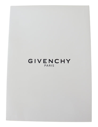 Givenchy Rot Schwarz Wolle Unisex Winter Warm Schal Wickelschal