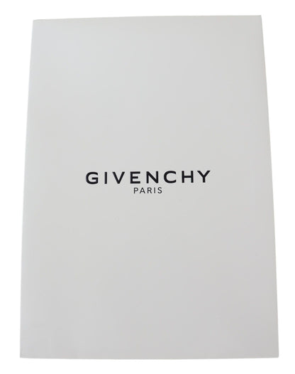 Givenchy Schwarz Weiß Wolle Unisex Winter Warm Schal Wickelschal