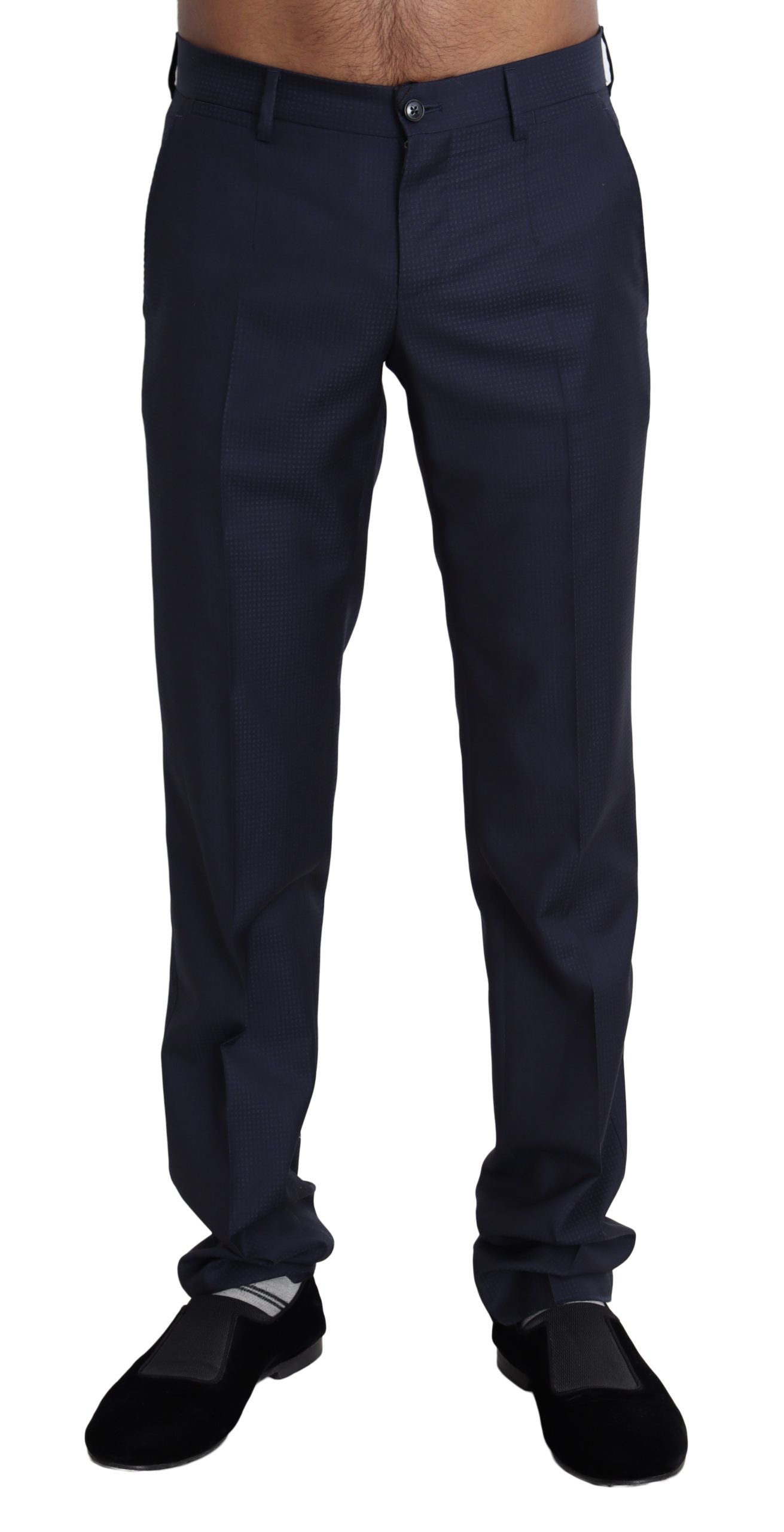 Dolce &amp; Gabbana Marineblaue formelle Herrenhose