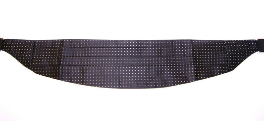 Dolce &amp; Gabbana Black Waist Smoking Tuxedo Cummerbund Belt