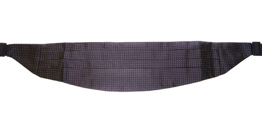 Dolce &amp; Gabbana Black Waist Smoking Tuxedo Cummerbund Belt