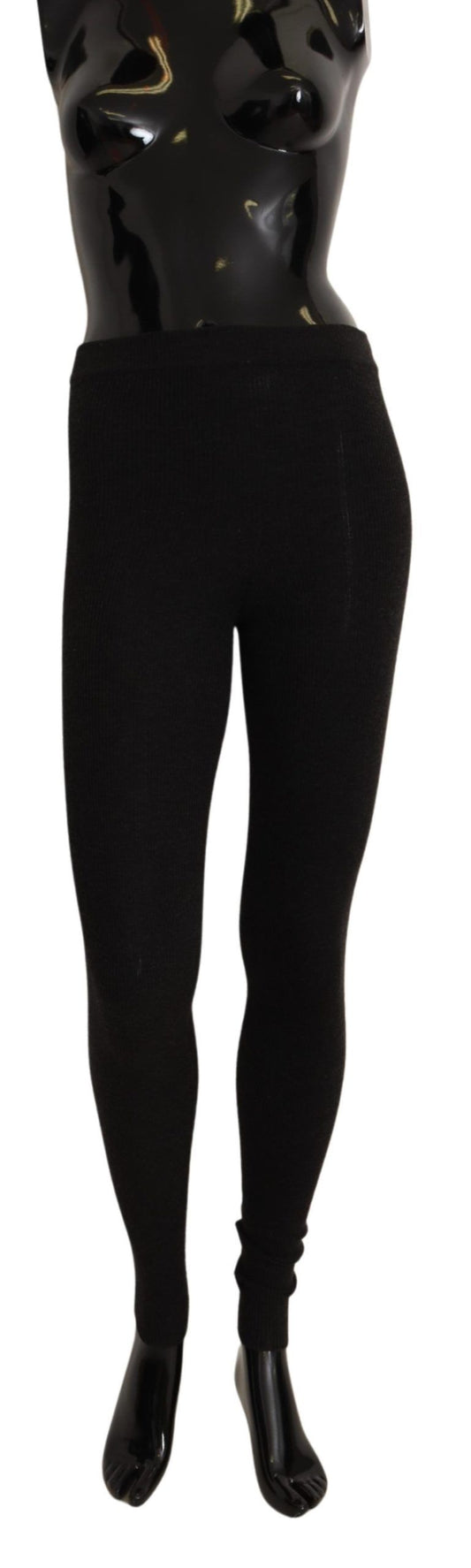 Dolce &amp; Gabbana Graue Kaschmirstrumpfhose Strumpfhose Socken