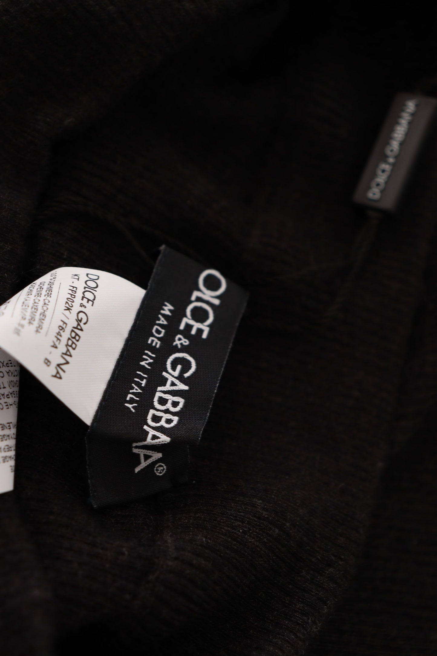 Dolce &amp; Gabbana Graue Kaschmirstrumpfhose Strumpfhose Socken