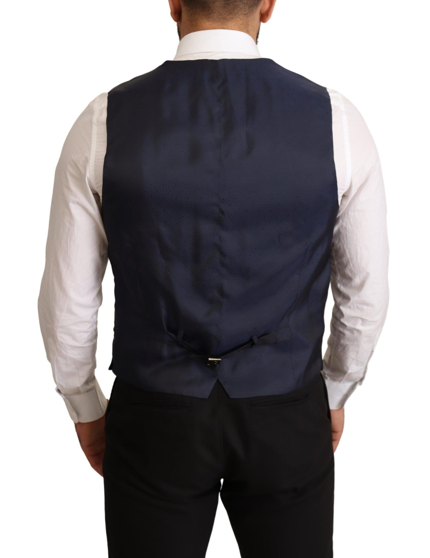 Dolce &amp; Gabbana – Blaue 2-teilige MARTINI-Blazer-Anzugjacke