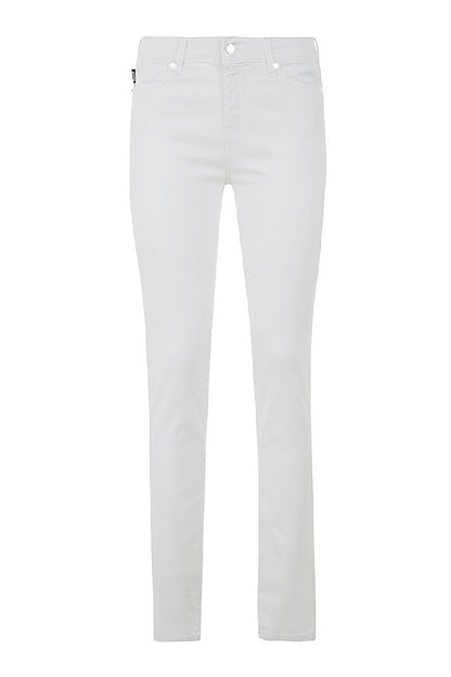 Love Moschino Weiße Baumwolljeans für Damen