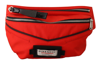 Elegante große Gürteltasche von Givenchy in Rot und Schwarz