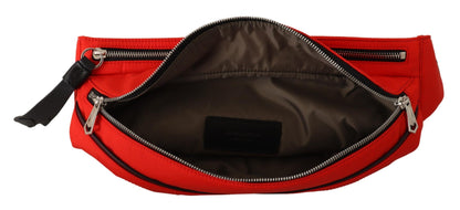 Elegante große Gürteltasche von Givenchy in Rot und Schwarz