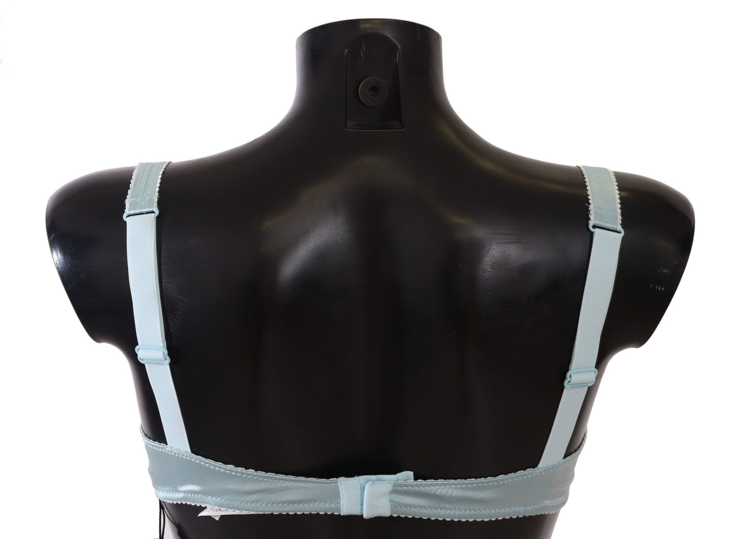 Dolce &amp; Gabbana Hellblauer Balconette-BH mit halber Polsterung