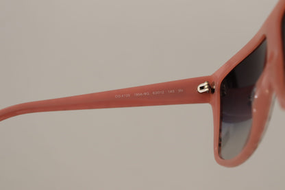 Dolce &amp; Gabbana – Braune Sonnenbrille mit Sternen aus Acetatrahmen für Damen