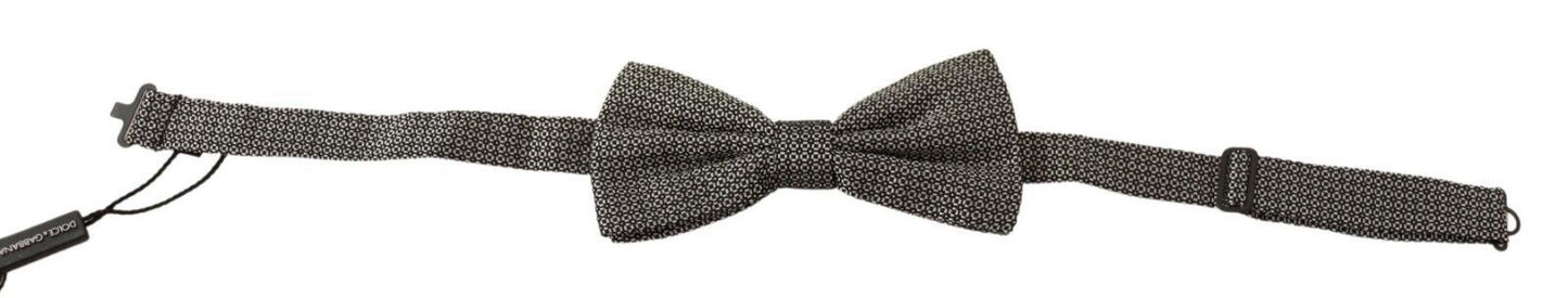 Dolce &amp; Gabbana – Mehrfarbig gemusterte, verstellbare Papillon-Fliege