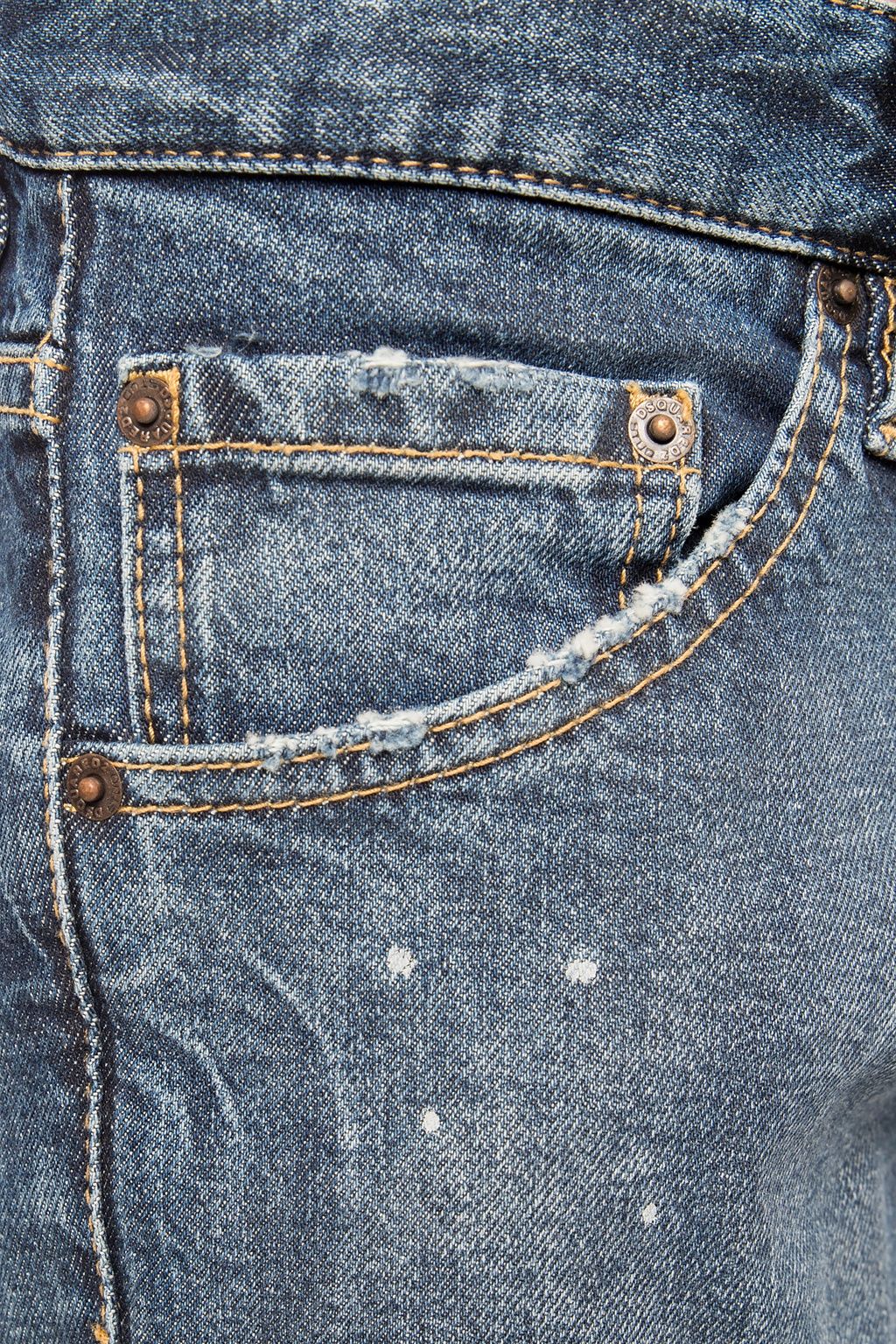 Dsquared² – Marineblaue Distressed-Jeans „Cool Guy Jean“