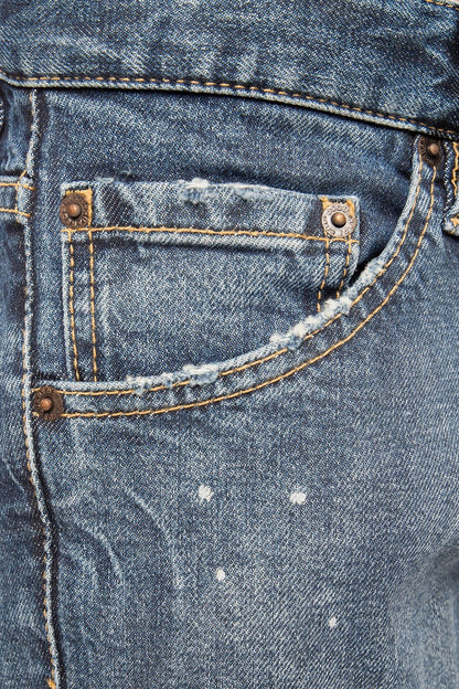 Dsquared² – Marineblaue Distressed-Jeans „Cool Guy Jean“