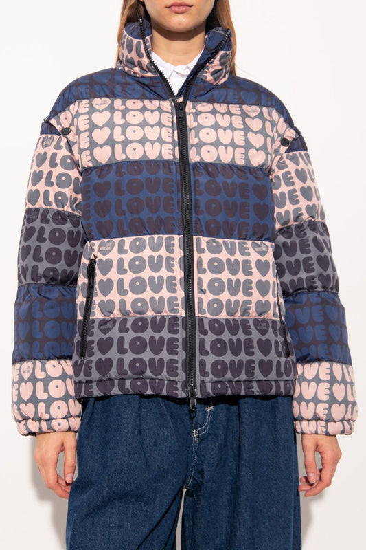 Love Moschino Mehrfarbige Polyester-Damenjacke