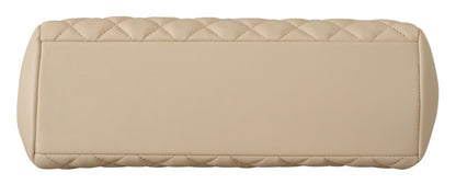 Versace Elegante gesteppte Tragetasche aus Nappaleder