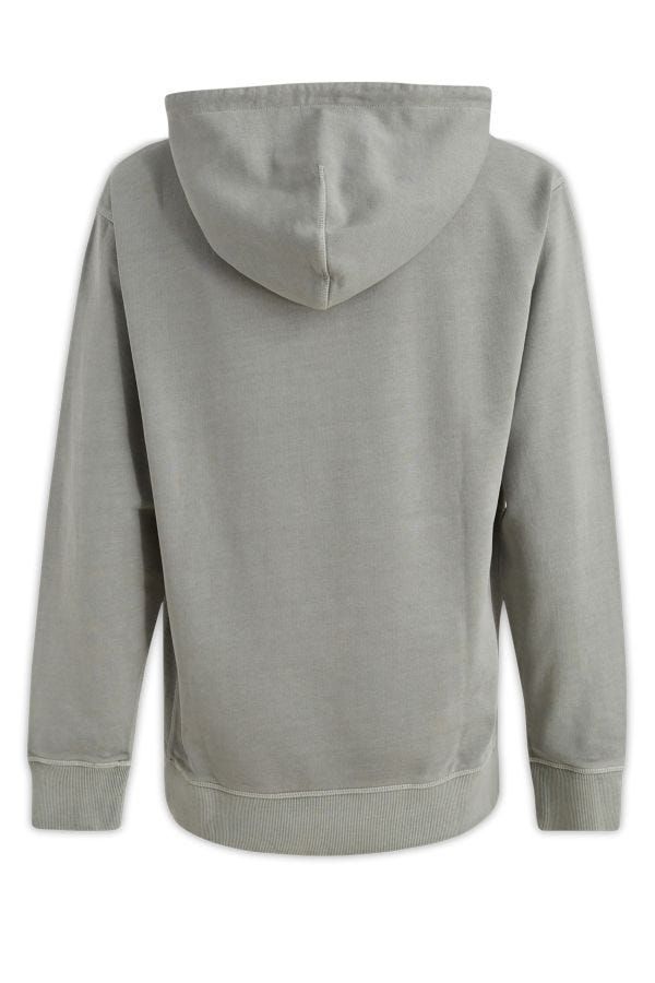 Hugo Boss Elegantes graues Kapuzensweatshirt aus Baumwolle
