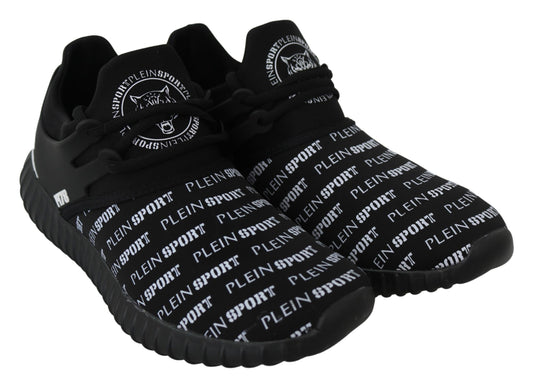 Plein Sport Chic Schwarze Henry Sport-Laufschuhe