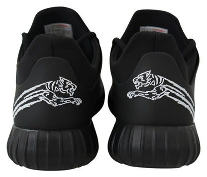 Plein Sport Chic Schwarze Henry Sport-Laufschuhe