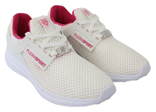 Exklusive weiße Becky-Sneaker von Plein Sport