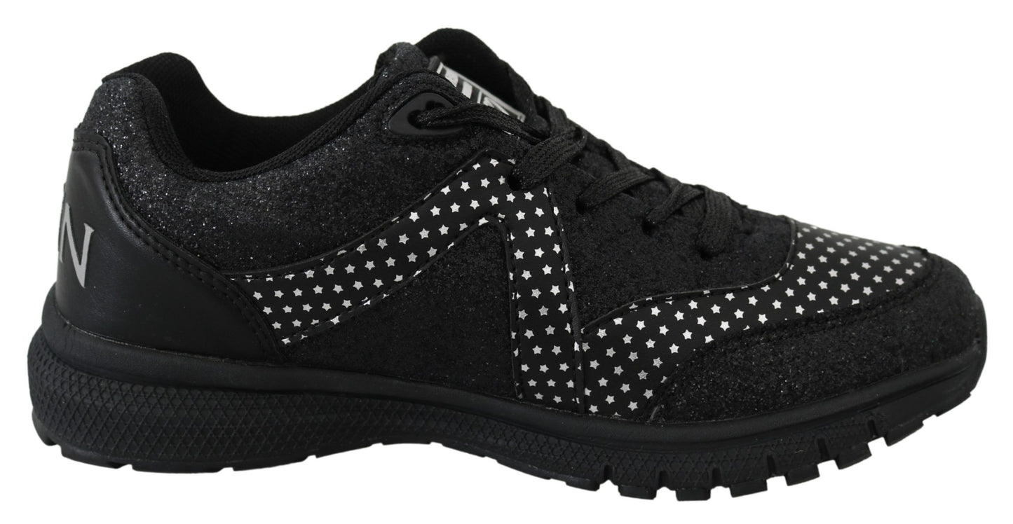 Plein Sport Elegante schwarze Runner Jasmines Sportschuhe