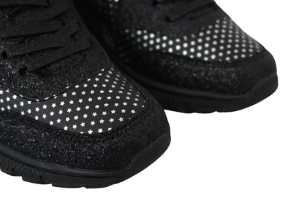 Plein Sport Elegante schwarze Runner Jasmines Sportschuhe