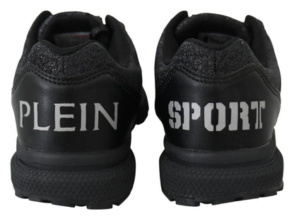 Plein Sport Elegante schwarze Runner Jasmines Sportschuhe