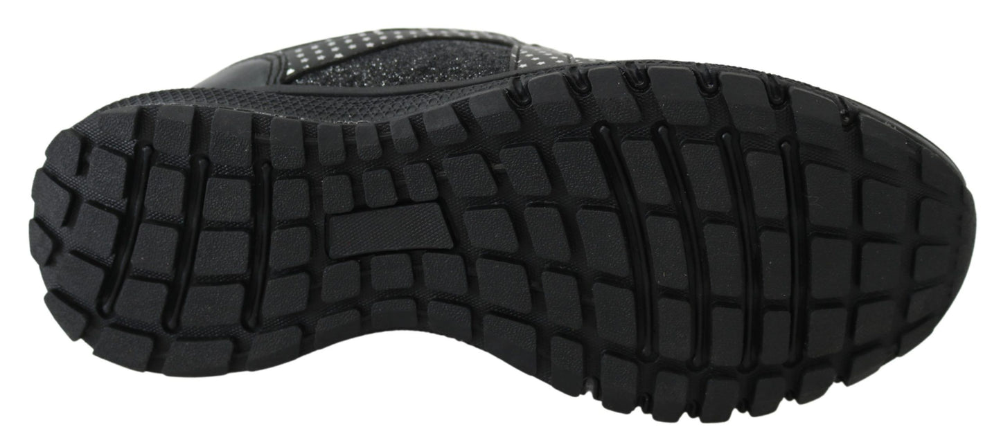 Plein Sport Elegante schwarze Runner Jasmines Sportschuhe