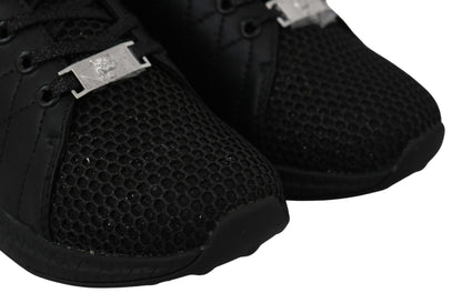 Plein Sport – Exquisite schwarze Runner-Sneaker „Gisella“