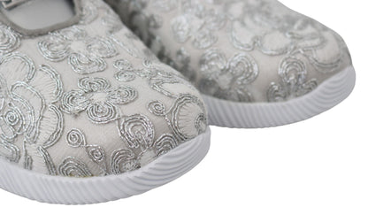 Plein Sport – Joice – Sneaker „Gleam Runner“ in Silber