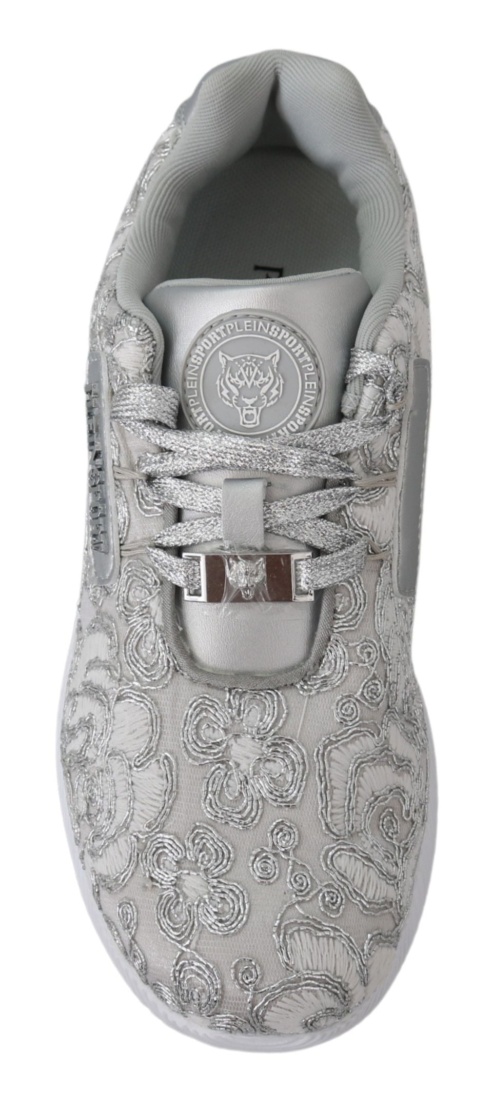 Plein Sport – Joice – Sneaker „Gleam Runner“ in Silber