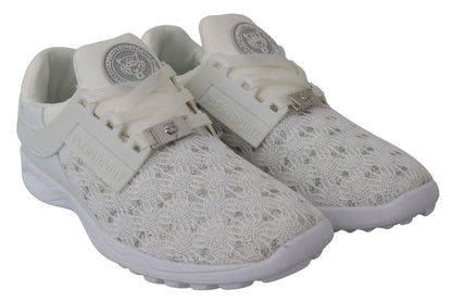 Plein Sport – Elegante weiße Runner-Sneaker „Beth Sport“