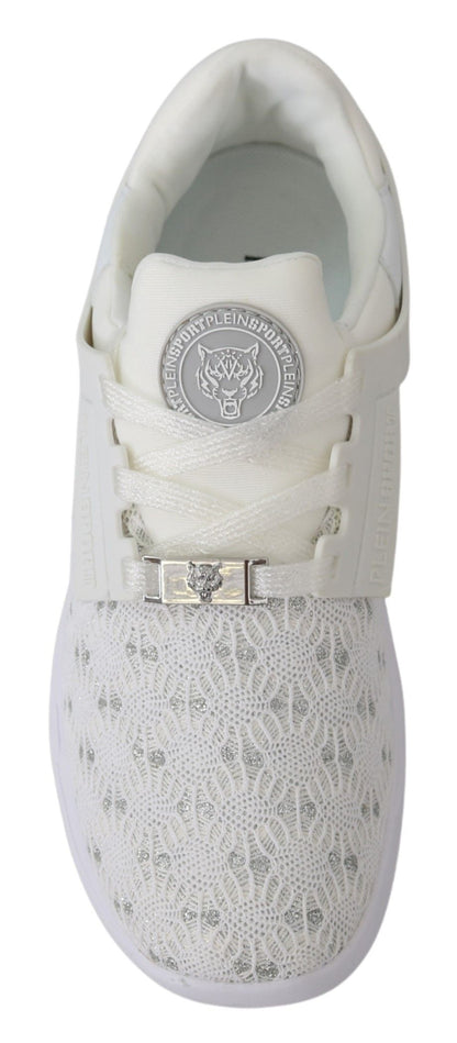 Plein Sport – Elegante weiße Runner-Sneaker „Beth Sport“