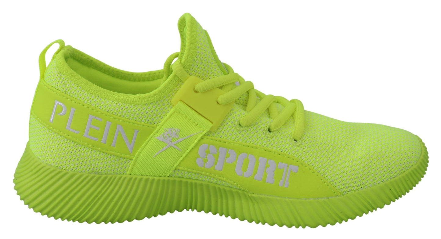 Plein Sport: Elektrisieren Sie Ihren Schritt mit gelben Carter Sport Sneakers