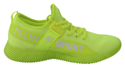 Plein Sport: Elektrisieren Sie Ihren Schritt mit gelben Carter Sport Sneakers