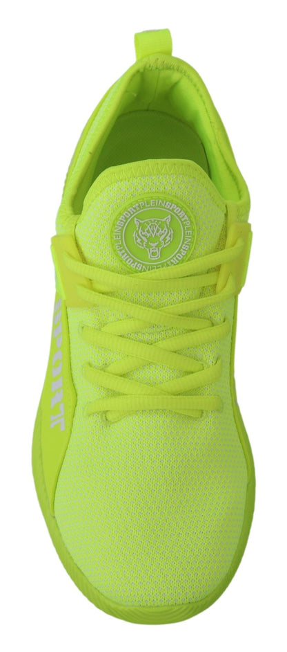 Plein Sport: Elektrisieren Sie Ihren Schritt mit gelben Carter Sport Sneakers