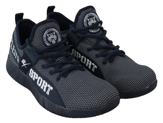 Plein Sport – Exklusive blaue Indaco Carter-Sneaker