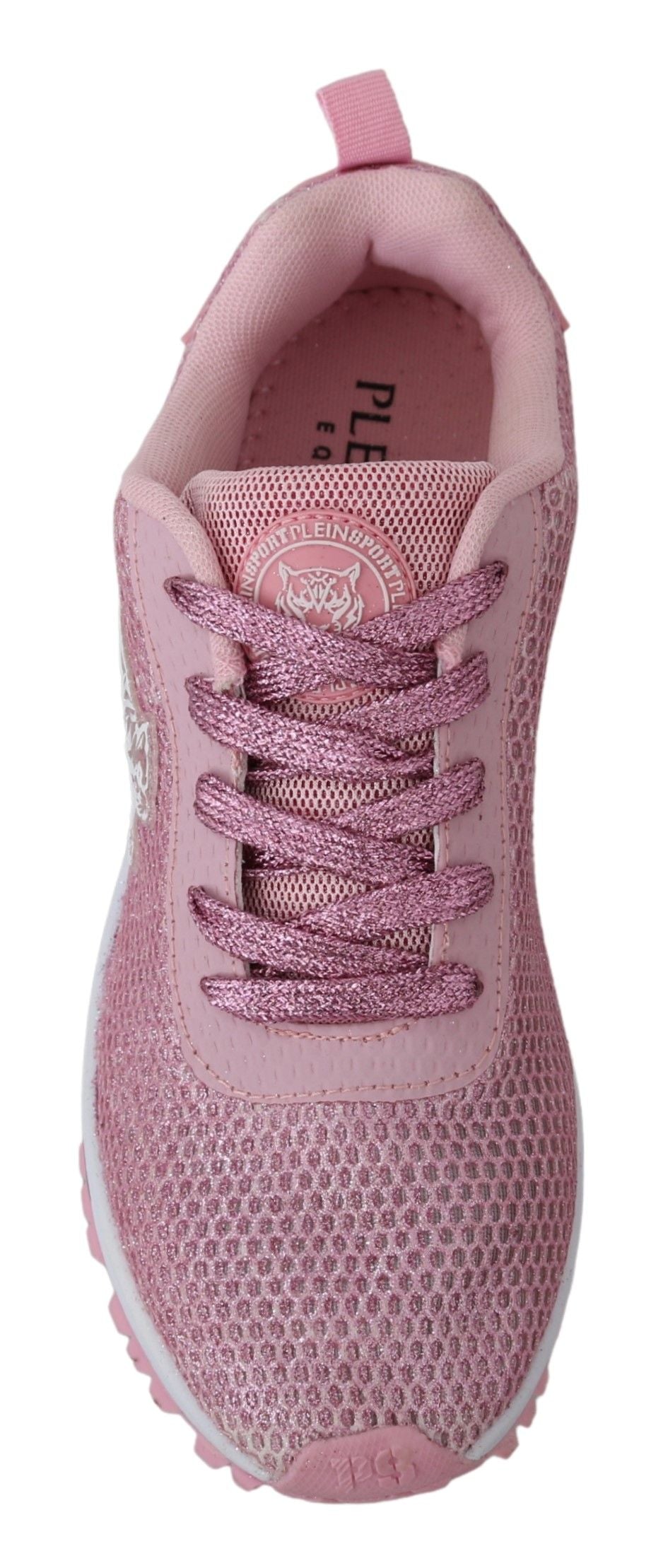 Plein Sport Chic Puderrosa High-Craft-Sneaker