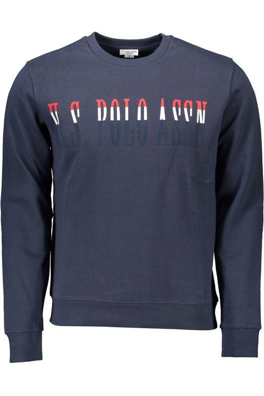 US POLO ASSN. Blauer Baumwollpullover für Herren