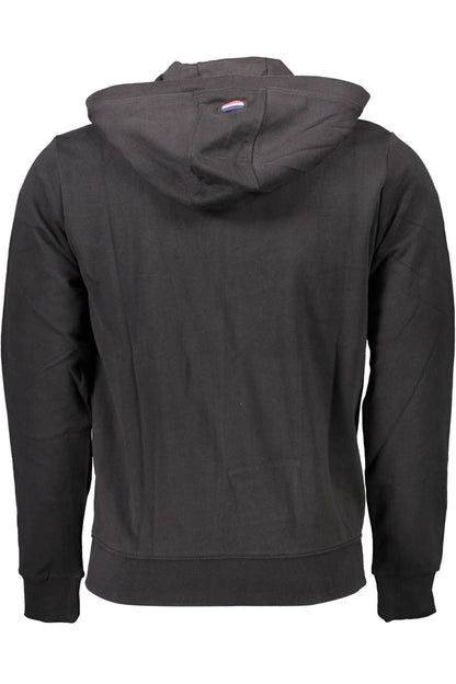 US POLO ASSN. Schwarzer Baumwollpullover für Herren