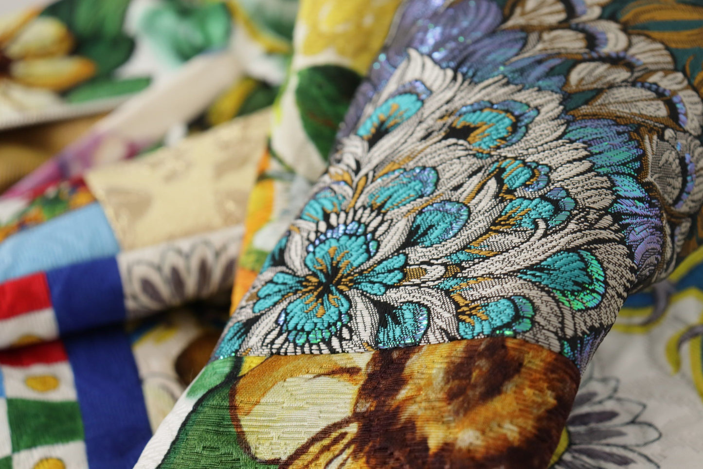 Dolce &amp; Gabbana – Langer Maxirock „Sicily“ in mehrfarbigem Patchwork